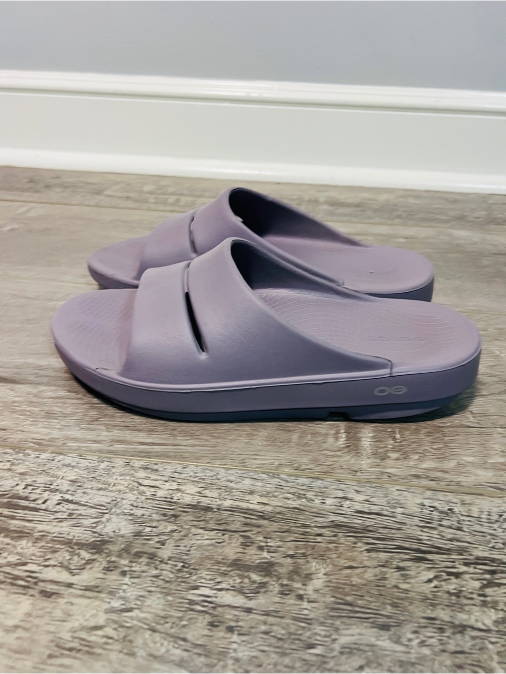 OOFO OOFOS OOahh Lavender Unisex Slide Mauve US Men’s 8 Women’s 10 / EU